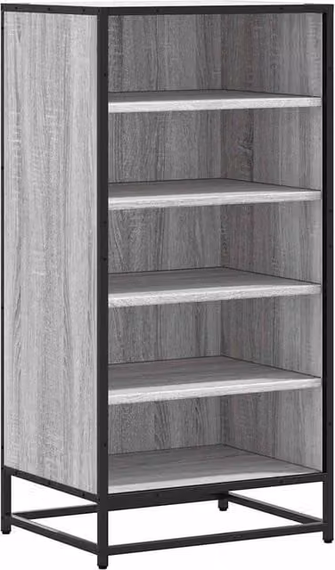 Berkfield Home Grey Sonoma Shoe Rack, W/D/H: 48 x 38 x 97.5 cm – 1