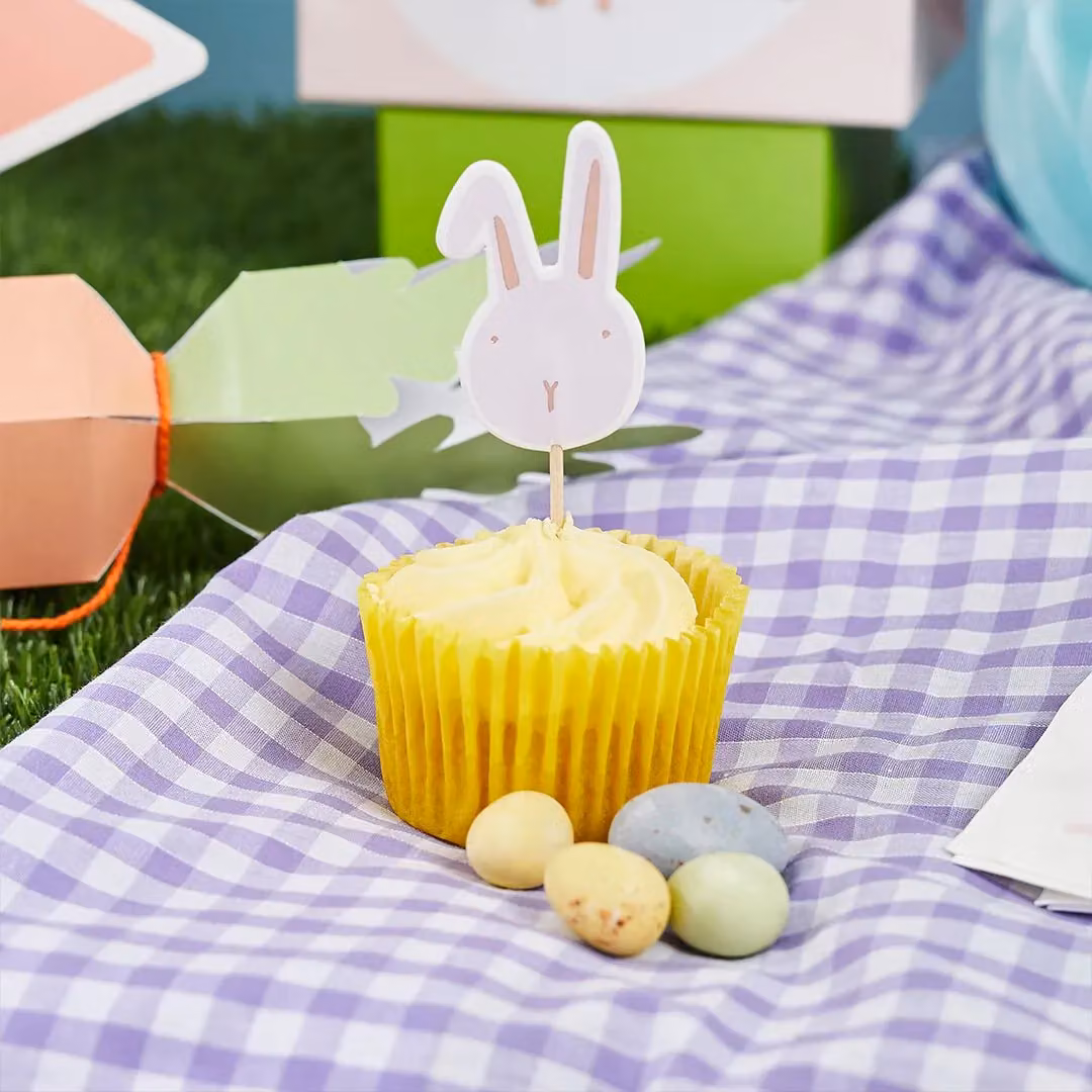 Club Green Bunny and Chick Cake Picks, Multicolour, Pack of 6 – 3