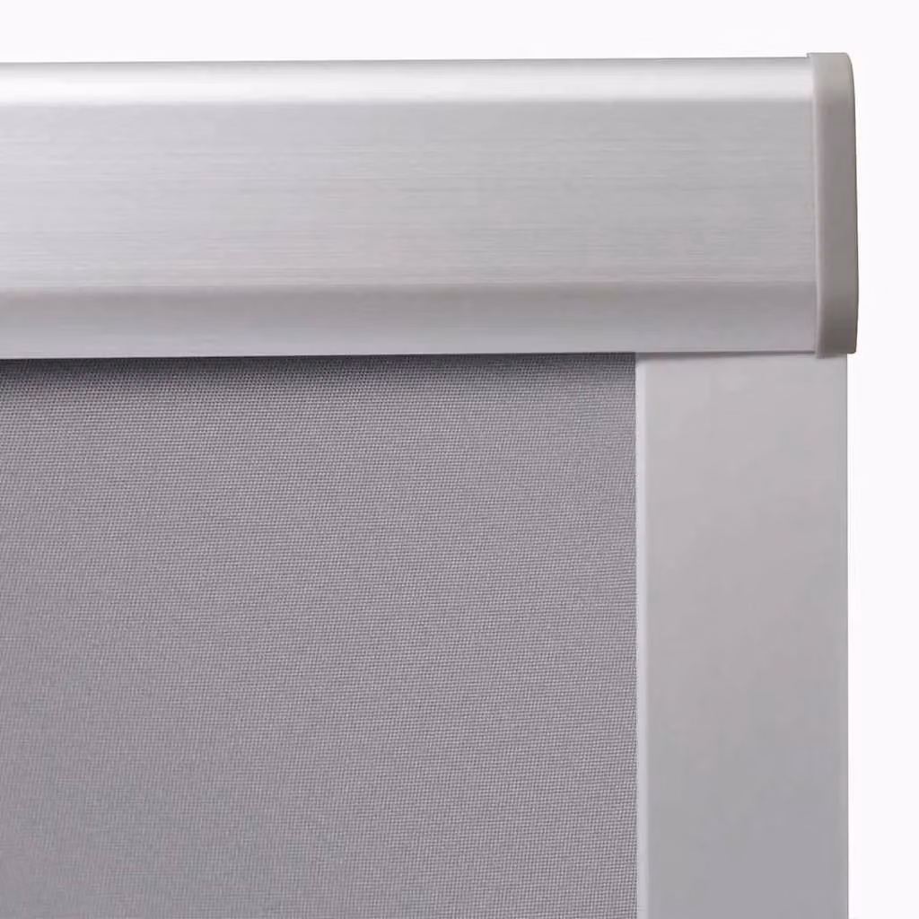 Berkfield Home Grey Blackout and Thermal Insulating Polyester Roller Blinds M08/308 – 2
