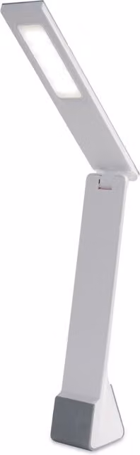 Purelite Handy Rechargeable LED Tabletop Task and Reading Lamp in White