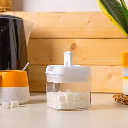 Argon Tableware 4-Piece Airtight Plastic Food Storage Container Set in White – 2