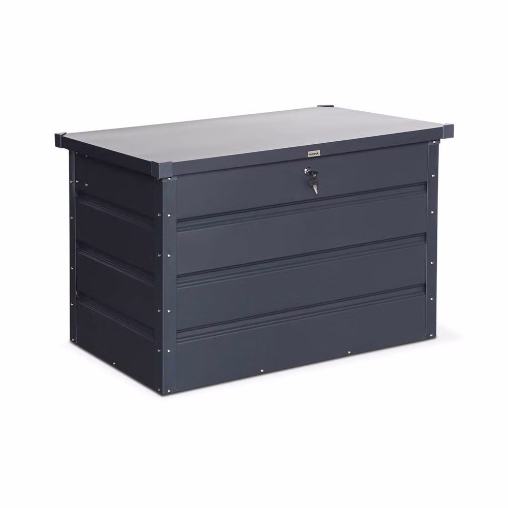 sweeek Metal Garden Box, 285 L, Dark Grey – 2