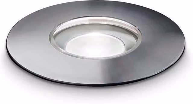 Netlighting Rocket LED 1 Light Outdoor Recessed Ground Spotlight in Grey Stainless Steel – 2