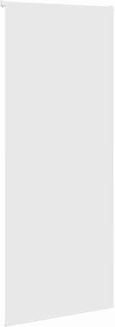 Berkfield Home White Shower Roller Blind, W: 110 cm, H: 240 cm