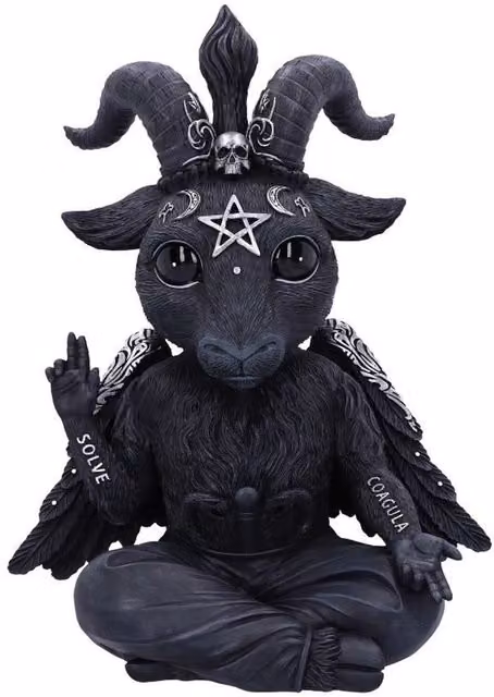 Nemesis Now Baphomet Figurine, Black, Height: 30 cm