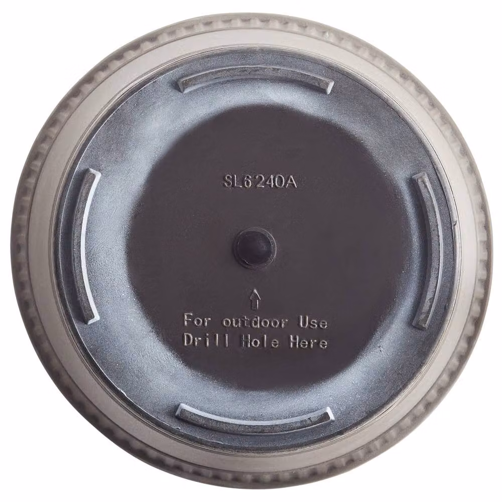Wyld and Coco Grey Round Matte Ceramic Planter Tub for Indoor and Outdoor Use, Diameter: 44 cm – 4