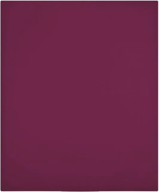 Berkfield Home Jersey Cotton Fitted Sheets, 2 Pack, Red, W: 180 cm, D: 200 cm