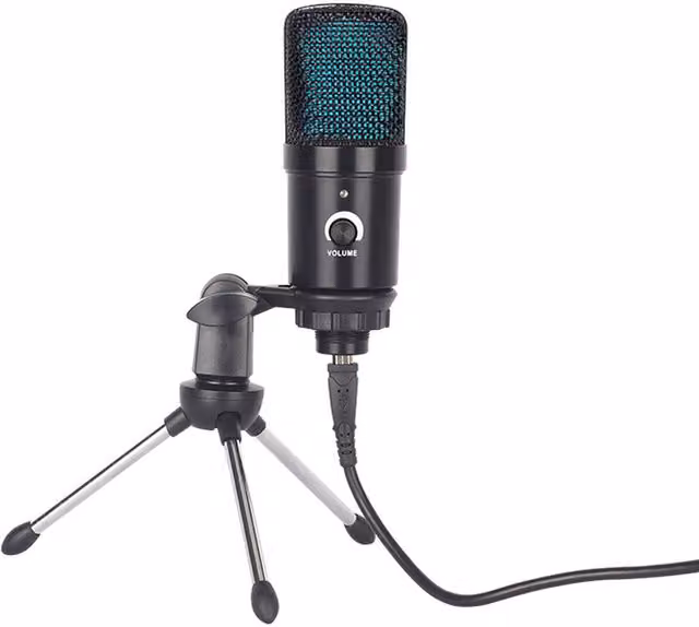 Sensei Gaming Microphone with Tripod - Black