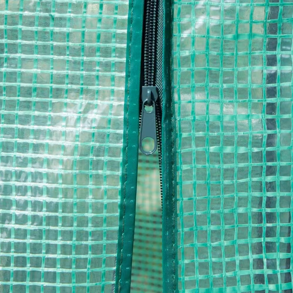 NESTLUNE Green Outdoor Tomato Greenhouse, W: 100 cm, D: 15 cm, H: 150 cm – 2