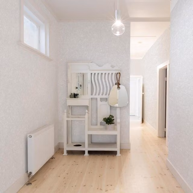 Superfresco White Paintable Hessian Texture Wallpaper