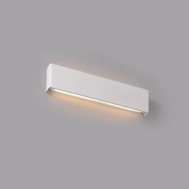 Netlighting Nash LED Large Indoor Wall Light in White Aluminium