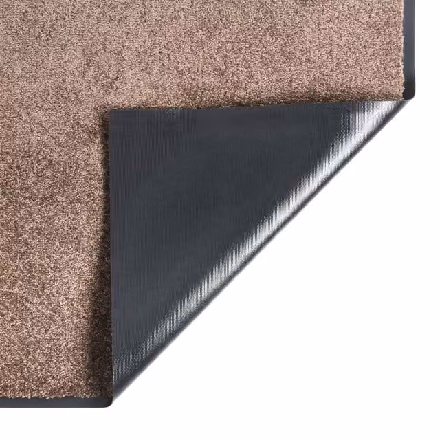 Berkfield Home Traffic Non-Slip Doormat, Brown, W: 60 cm, D: 40 cm