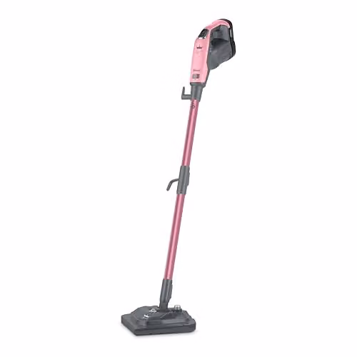 Swan Queen of Clean 16-in-1 Steam Mop with Wall Mount, Pink