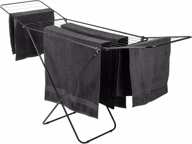 Havendro 14M Large Foldable Winged Air Dryer Clothes Maiden Rack in Black – 1