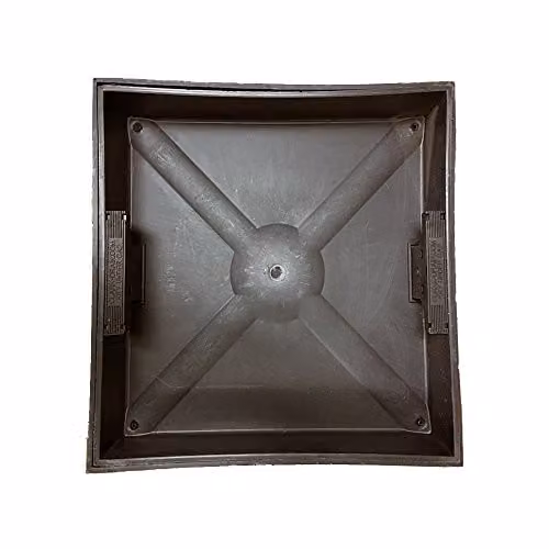 Clark Drain CD300SR Square to Round Recessed Cover and Frame in Black – 2