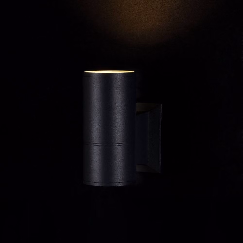 Netlighting Bowery Black Metal Wall Lamp with 1 GU10 Light, IP54 Rated – 2