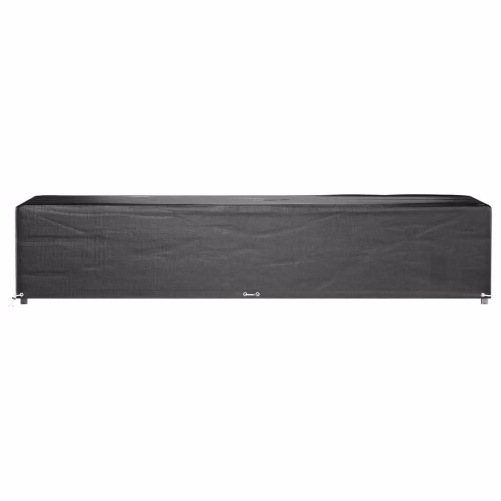 Berkfield Home Water Repellent Sunlounger Covers, 2 Pack, Black, W/D/H: 205 x 75 x 40 cm – 3