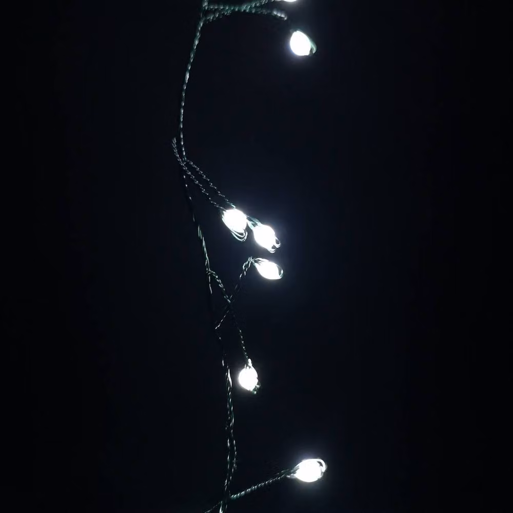 Samuel Alexander Premier Tree 1000 LED Ultra Brights Christmas Lights with Timer, 20m, Cool White on Green Wire – 2