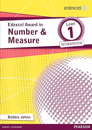Pearson Education Edexcel Award in Number and Measure Level 1 Workbook Multicolour