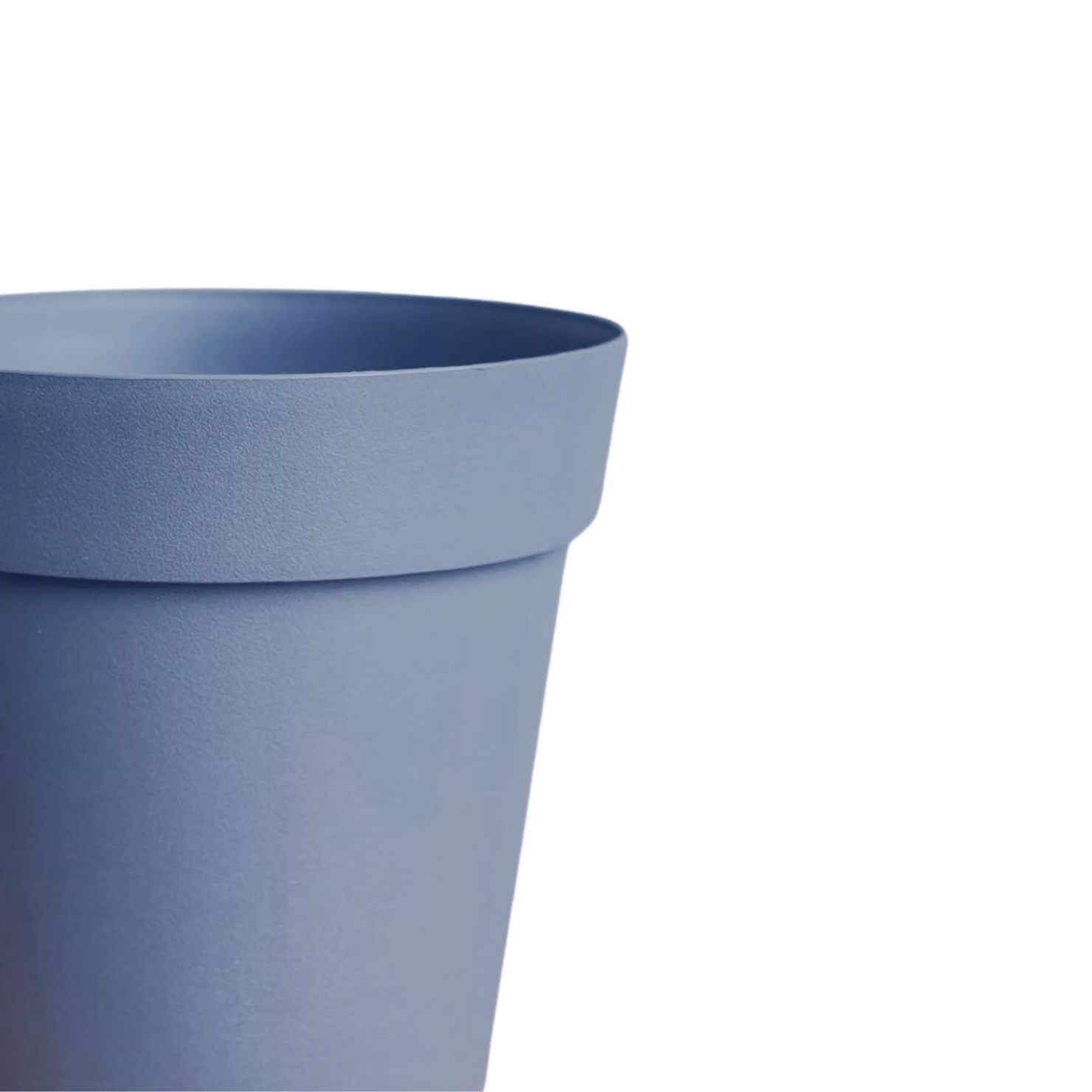 Ivyline Cleo Planter Tub in Blue with Wheels, Diameter: 40 cm – 2