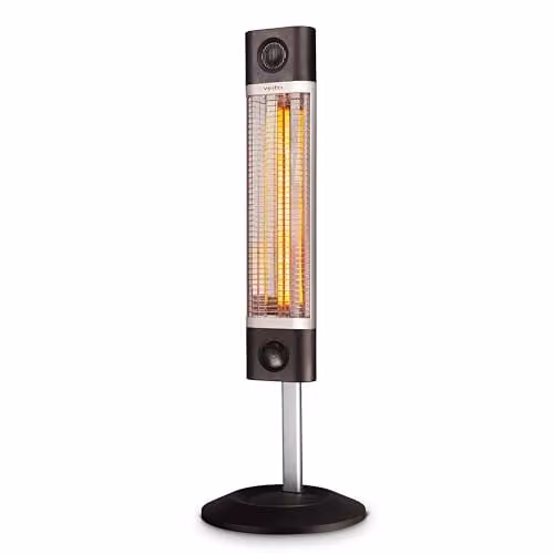 Veito CH1800RE Free Standing Carbon Infrared Heater in Silver or Black – 1