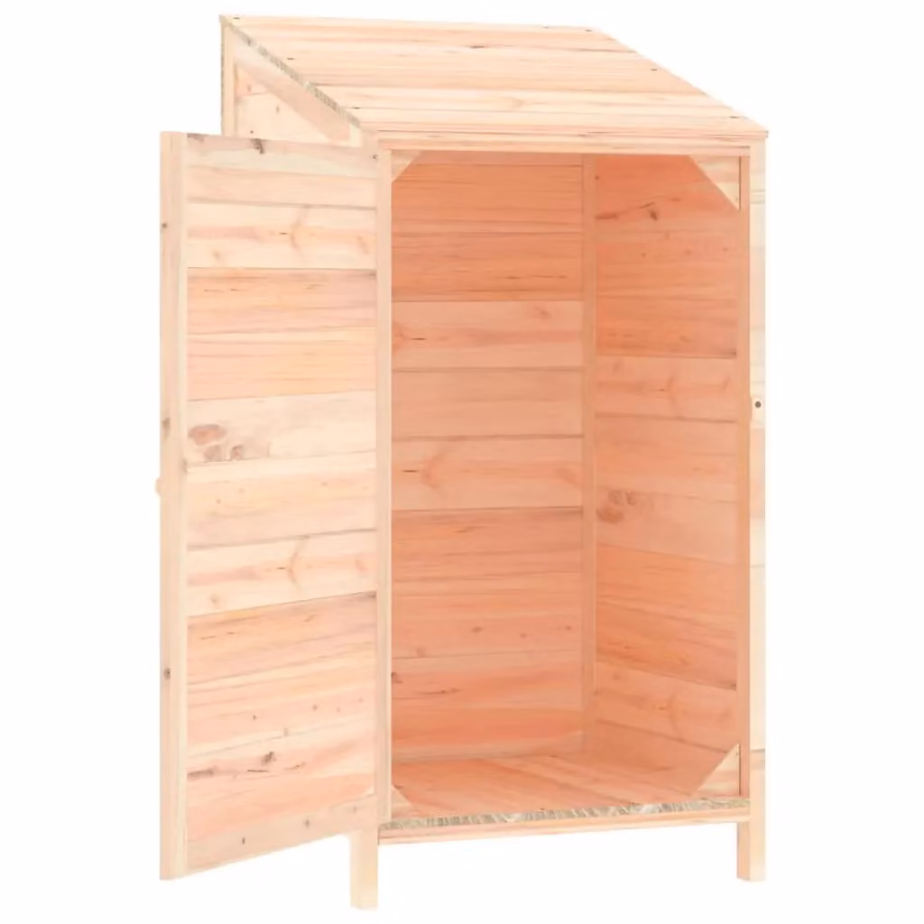 Berkfield Home Brown Solid Wood Fir Garden Shed, W/D/H: 55 x 52 x 112 cm – 2