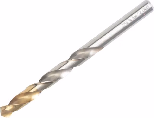 Dormer HSS-TiN Coated Metric Twist Drill Bits, Multicolour