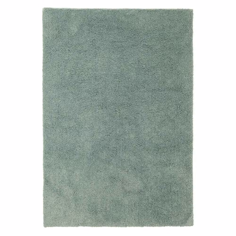 Kukoon Blue Washable Shaggy Rug in Duck Egg Blue, W/D/H: 80 x 150 cm – 2