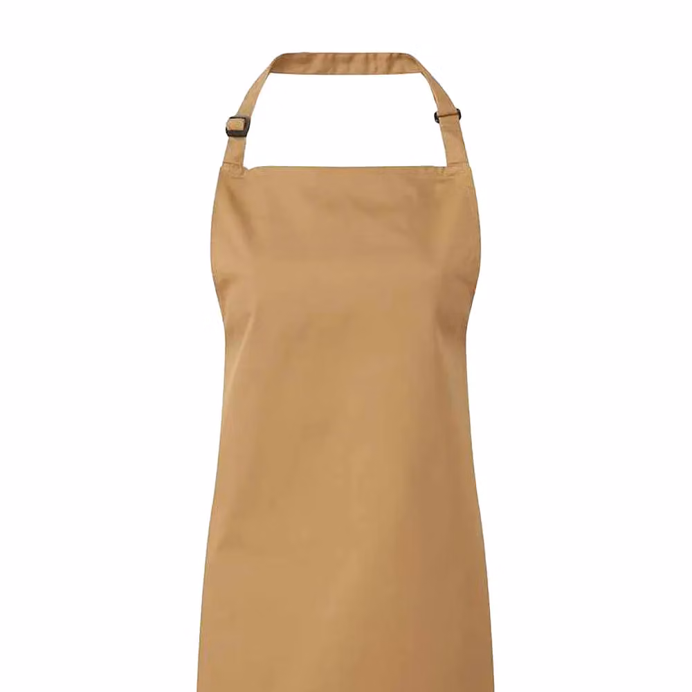 Premier Colours Full Apron in Camel Brown and Beige – 2