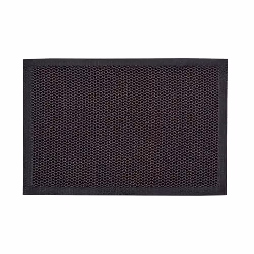 Doortex Meshmat Non-Slip Entrance Mat, Blue and Orange, W: 40 cm, D: 60 cm