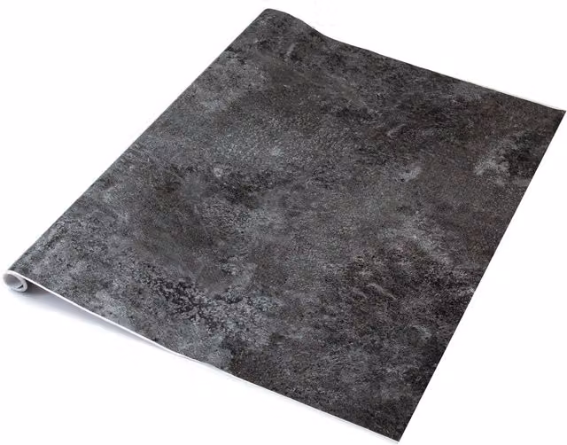 dc fix Avellino Beton Slate Grey Adhesive Vinyl Wrap for Worktops and Furniture, W: 45 cm, L: 15 m
