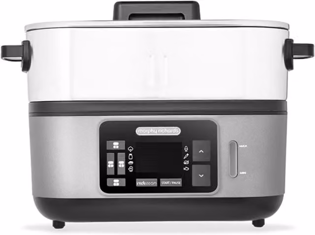 Morphy Richards Intellisteam Food Steamer in Silver with Stainless Steel Finish – 1