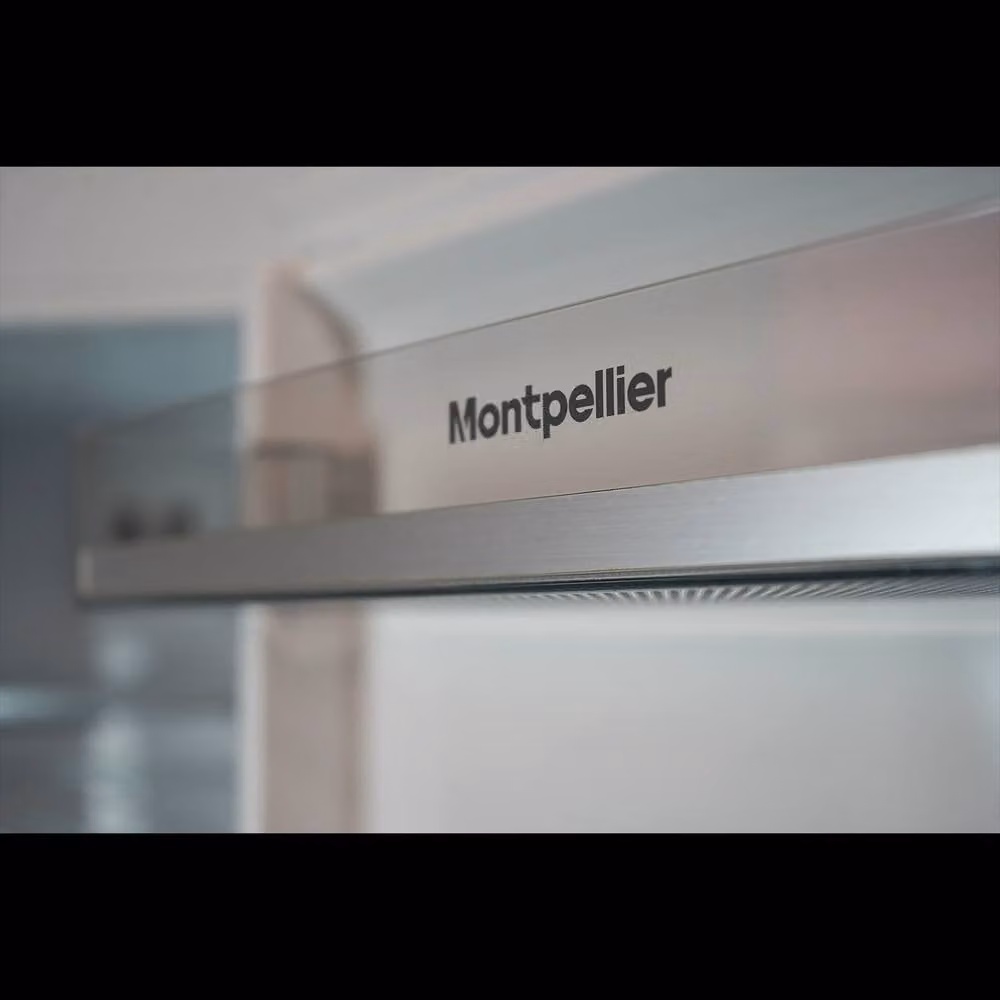 Montpellier Beige No Frost Fridge Freezer with 327L Capacity, Top Freezer and Zero Degree Zone, E Energy Rating – 5