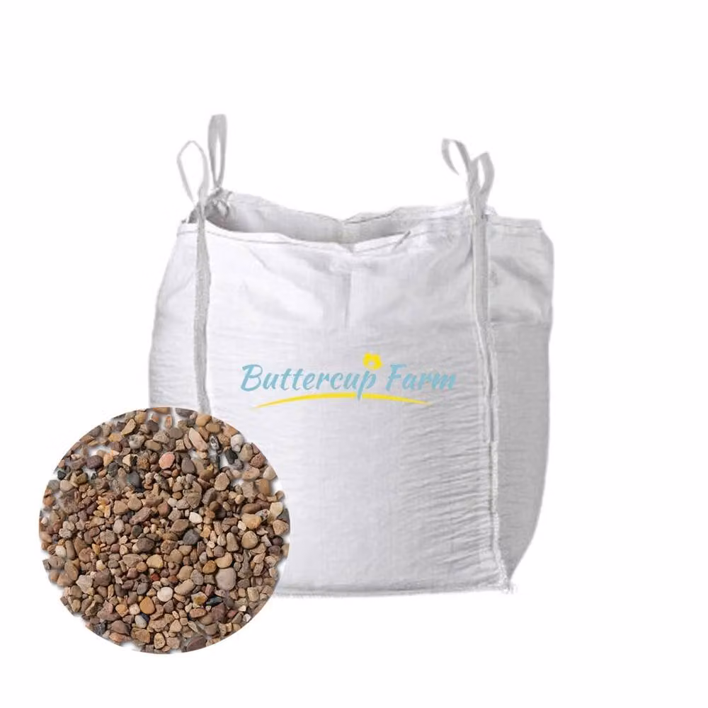 Buttercup Farm 10mm Natural Multicolour Pea Gravel Stone Aggregate, 850 kg – 2
