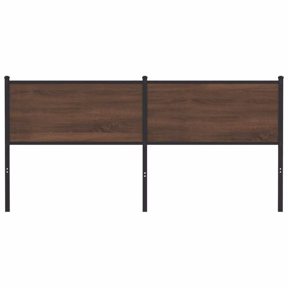 Berkfield Home Classic Headboard in Brown Oak, Width: 160 cm – 3