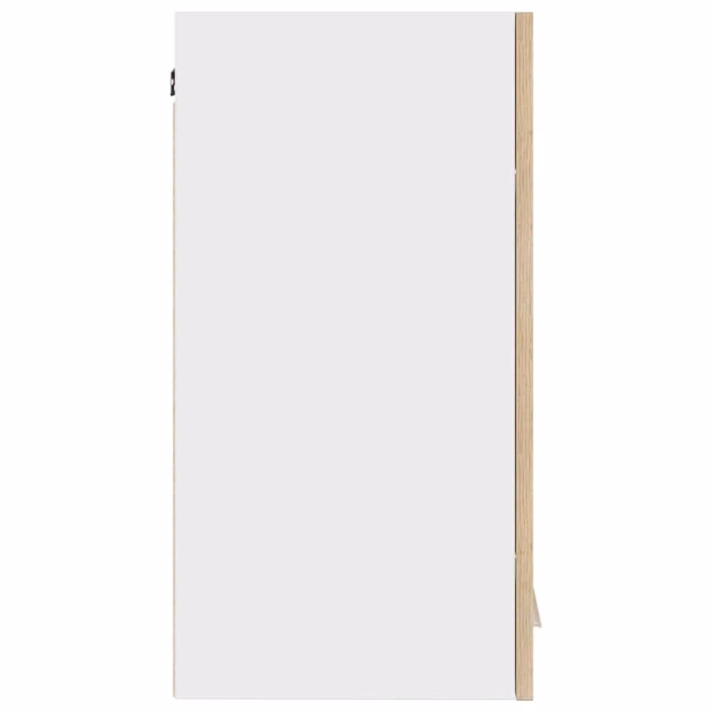 Berkfield Home Lyon Wall Mounted Hanging Cabinet in Sonoma Oak Brown, W: 60 cm, D: 31 cm, H: 60 cm – 2