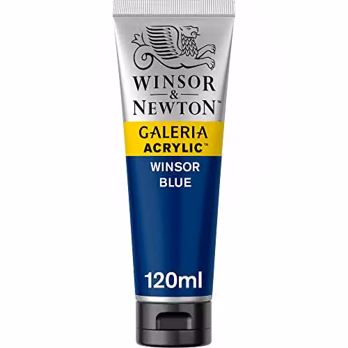 Winsor & Newton Galeria Acrylic Paint, Blue, 120ml – 3