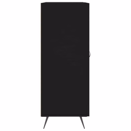 vidaXL Modern Black Sideboard in Engineered Wood, W/D/H: 69.5 x 34 x 90 cm – 5