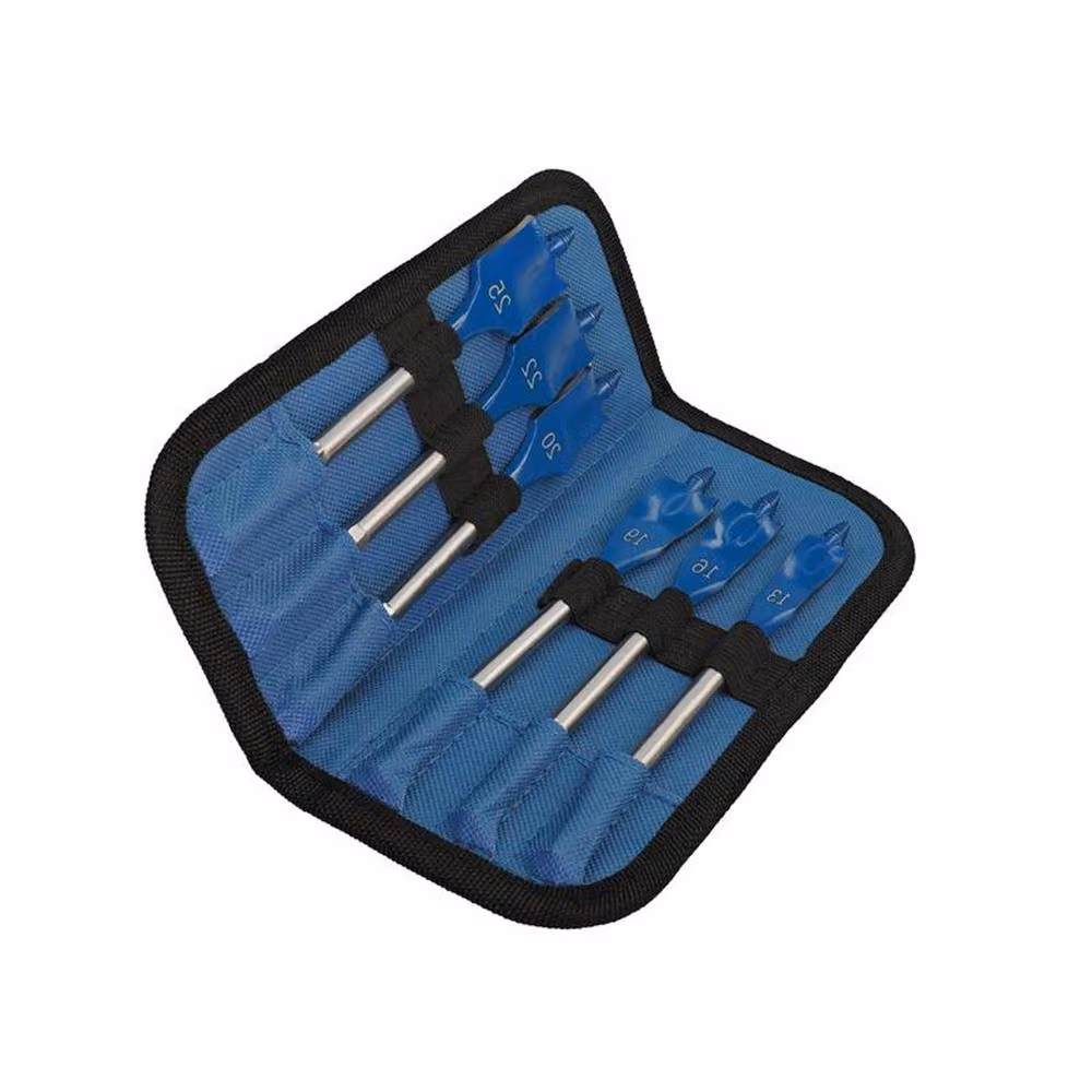 Bosch EXPERT Self Cut Speed Spade Wood Drill Bit Set, 6 Piece, Blue – 2