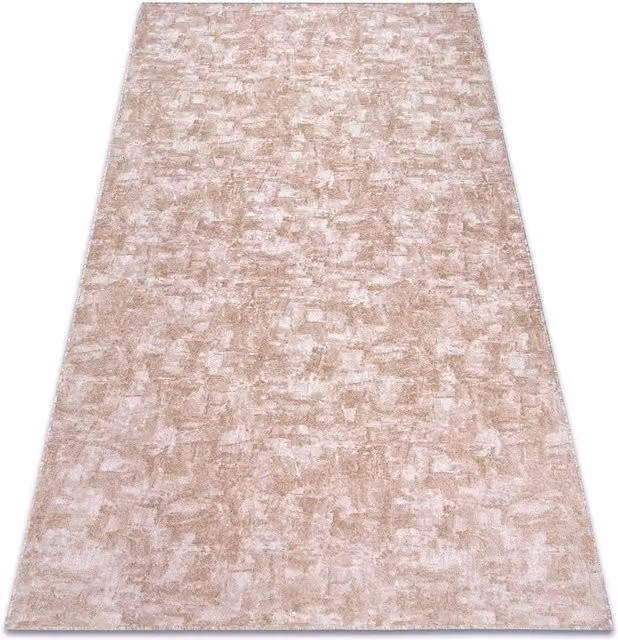 RugsX Wall-To-Wall Solid Rug in Beige