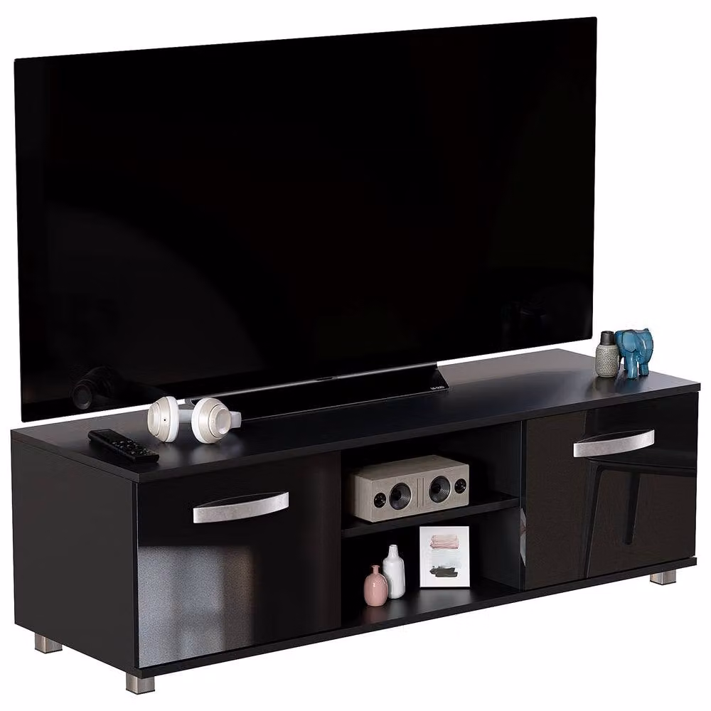 HD Designs Vida Designs Cosmo 2 Door TV Unit in Black – 3