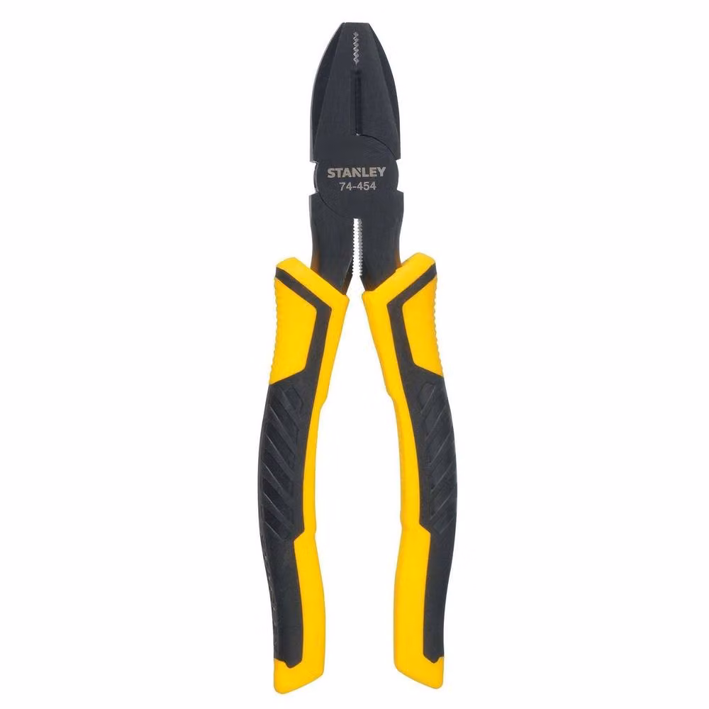 Stanley Dynagrip Steel Pliers Set, Pack of 3, Yellow – 2