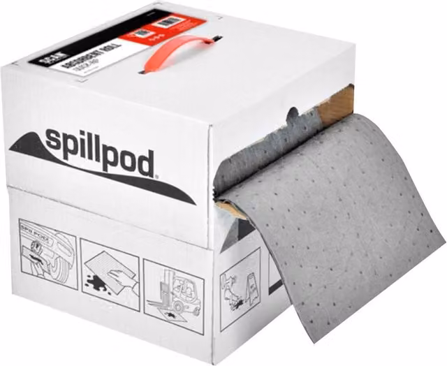 Scan Universal Absorbent Quick-rip Roll Box in Multicolour