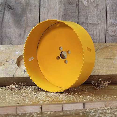 Faithfull HSS Cobalt Varipitch Hole Saw, Yellow, Diameter: 121 mm – 2