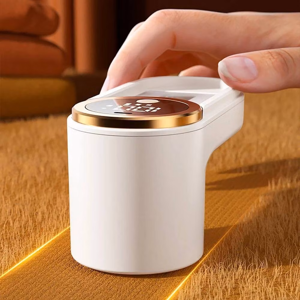 PAWNORA Electric Lint Remover with Replaceable Blades, White, USB Rechargeable – 4