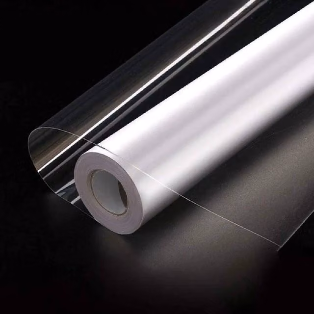 PAWNORA Self Adhesive Transparent PET Plastic Film Roll Sheet