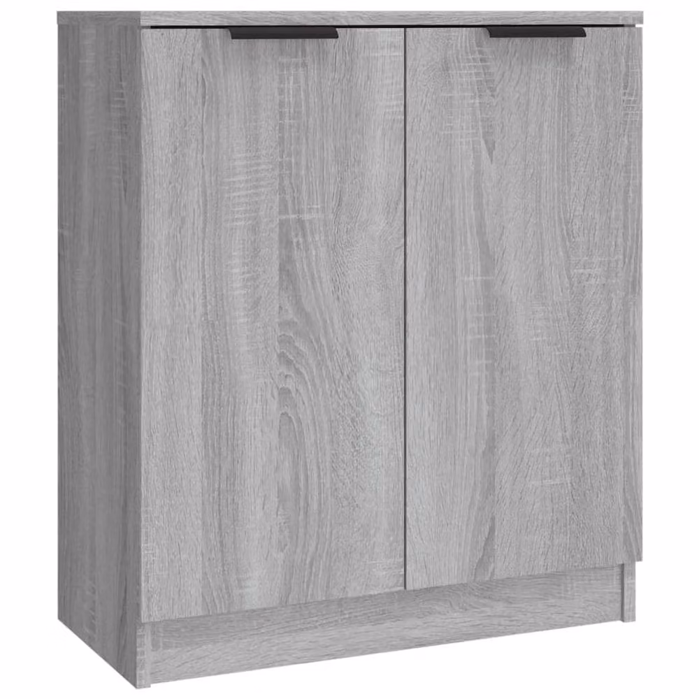 Berkfield Home 3-Piece Sideboard Set in Grey Sonoma Engineered Wood – 3