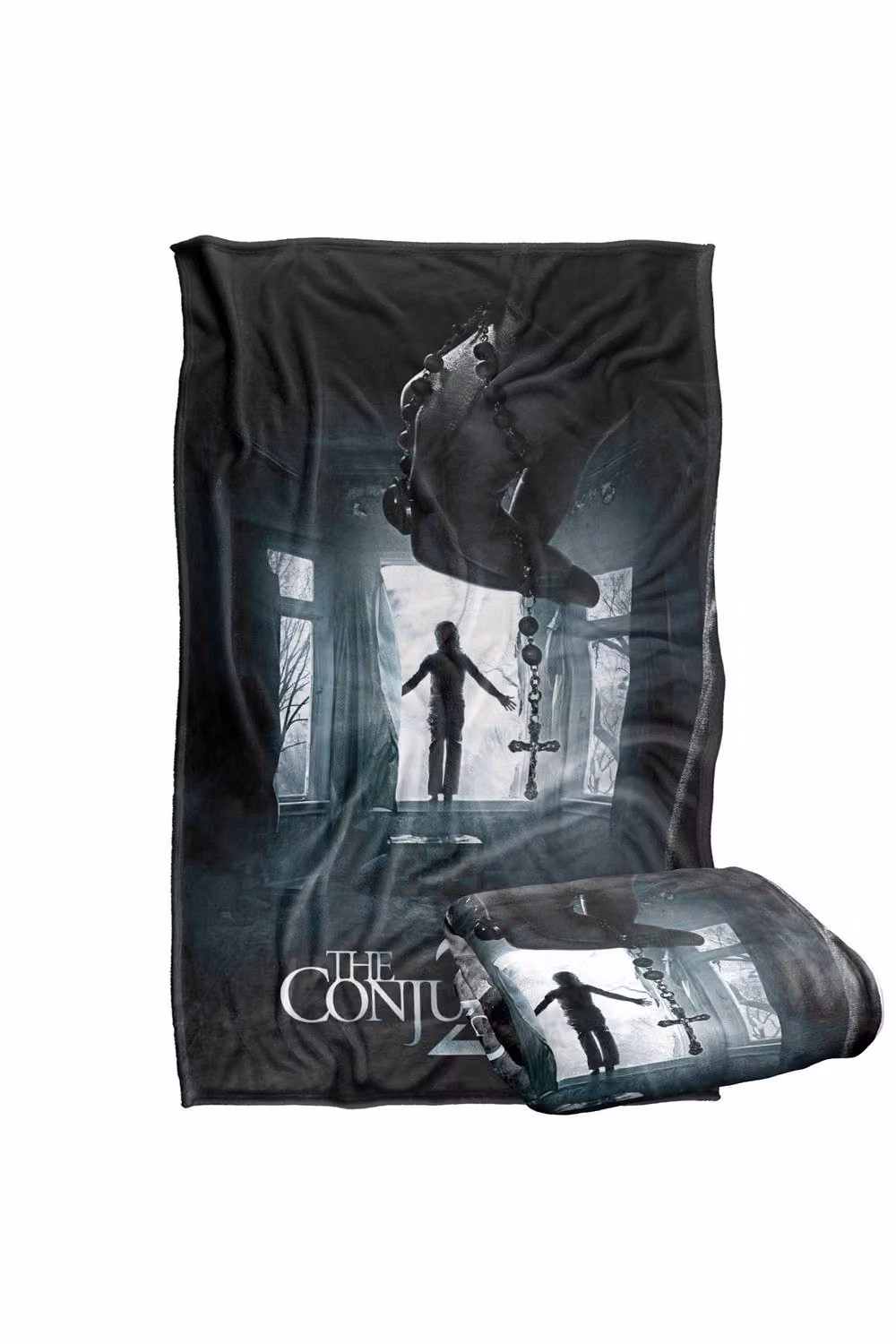 LOGOVISION The Conjuring 2 Poster Super Soft Fleece Throw Blanket, Multicolour, W/D/H: 91 x 147 cm – 7