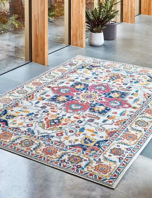 Asiatic Nova Oriental Woven Polypropylene Rug in Multicolour