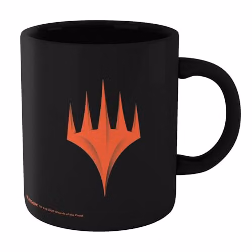 Zavvi Magic The Gathering Planeswalker Symbol Ceramic Mug in Black and Multicolour